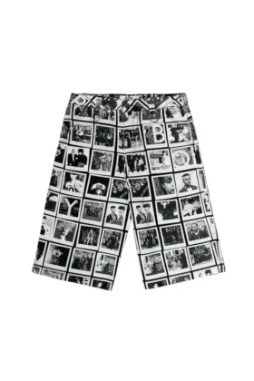 Polaroid Memories Denim Şortlar