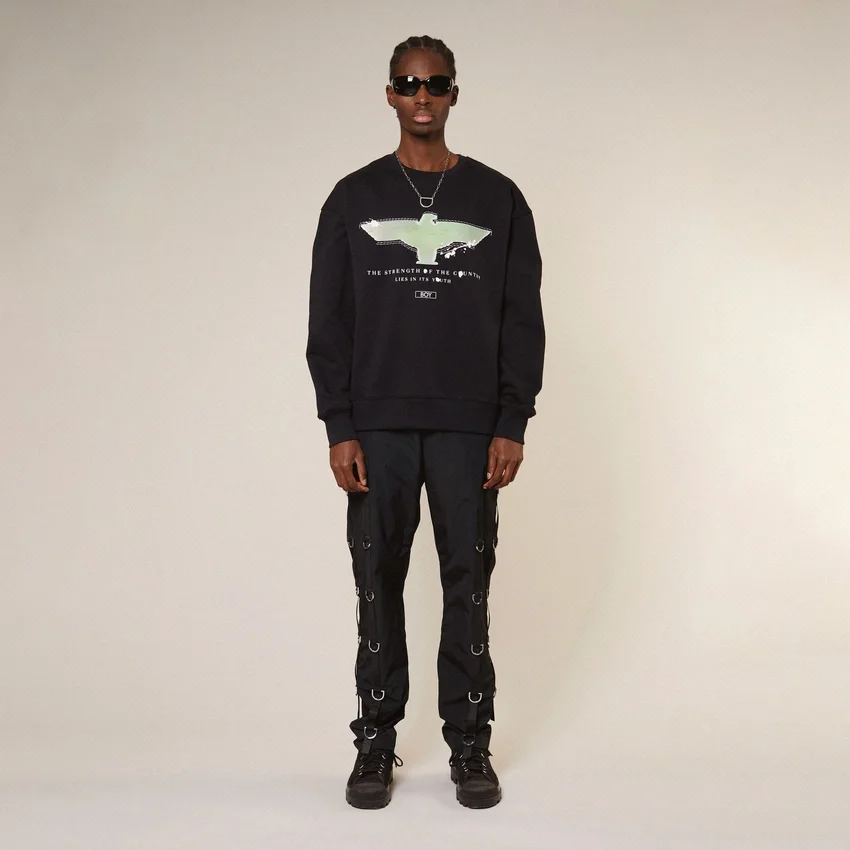 Spray Paint Eagle Sweatshirt